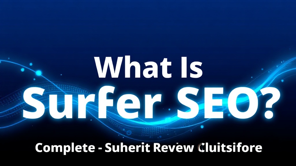 What Is Surfer SEO? Complete 2026 Guide and Honest Review