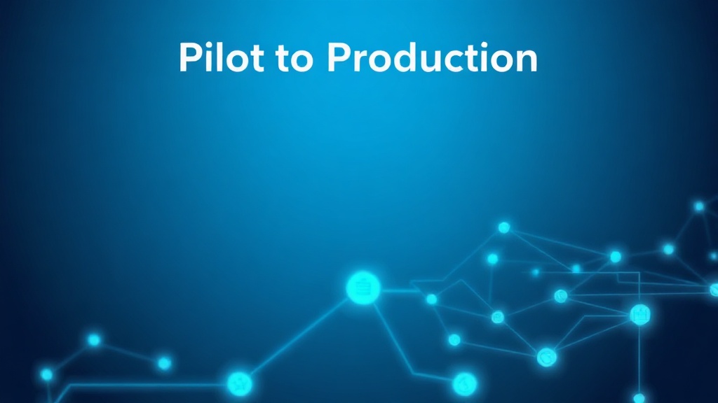 Pilot to Production: Enterprise Agent Deployment Playbook