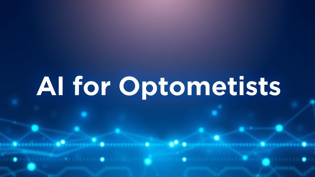 AI for Optometrists - ailearningguides.com