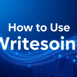 How to Use Writesonic