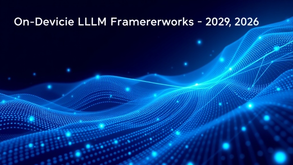 On-Device LLM Frameworks 2026: MLX vs. TFLite vs. Core ML