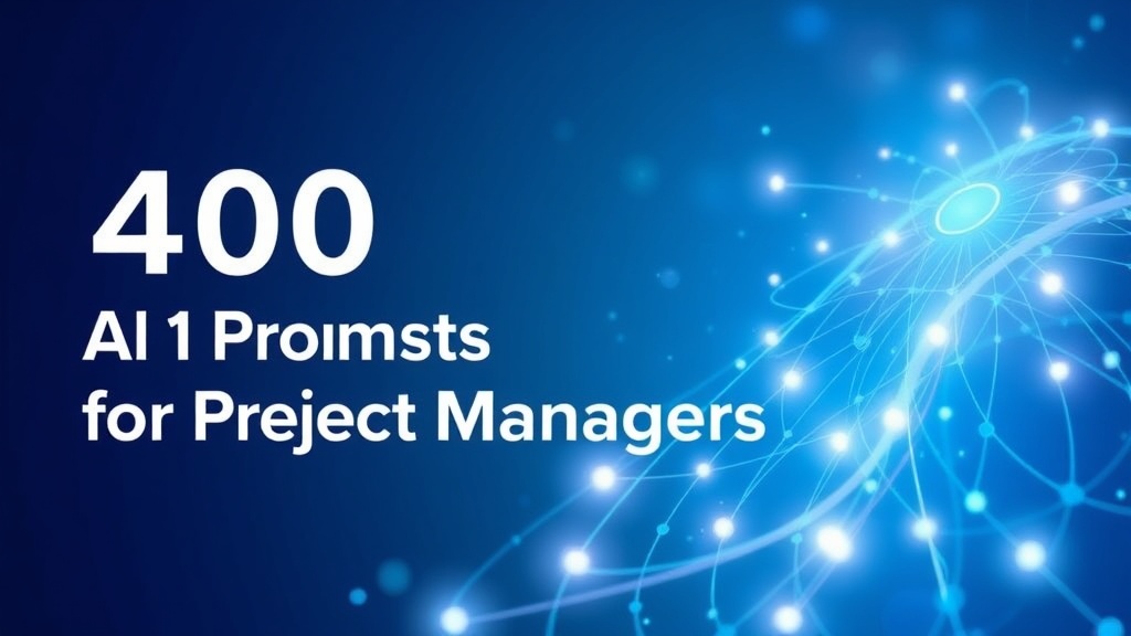 400 Prompts de IA para Gerentes de Proyecto Ágiles