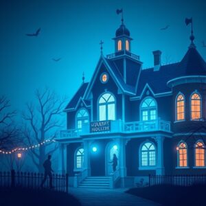 IA para Casas Embrujadas: Diseño, Elenco y Campañas de Temporada