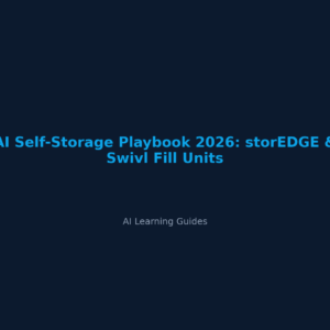 IA para Self-Storage 2026: Llena Unidades con storEDGE y Swivl