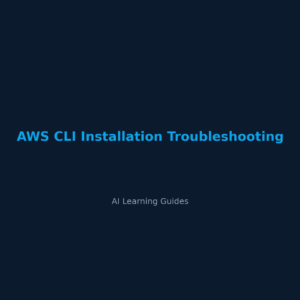 Instalar y configurar AWS CLI sin errores: guía práctica