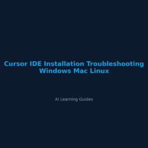 Instalar Cursor IDE en Windows, Mac y Linux: soluciona los errores