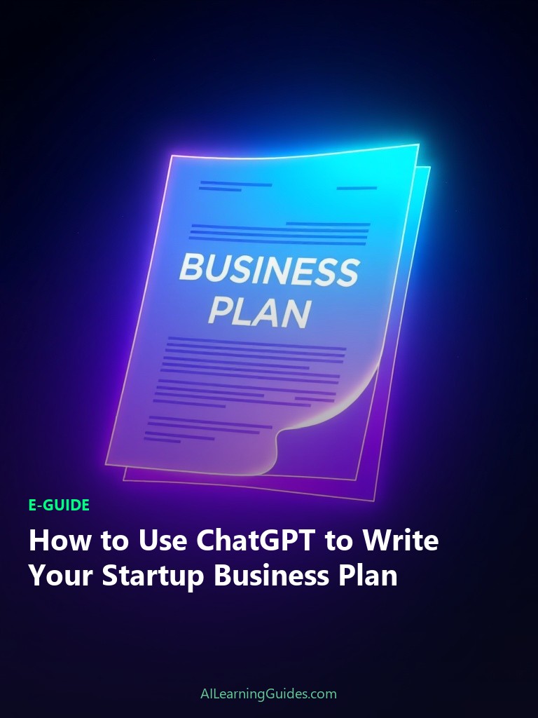 Escribe tu Plan de Negocio para Startups con ChatGPT