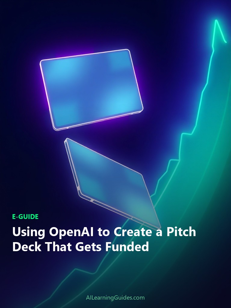 Crea un Pitch Deck que Consigue Financiación con OpenAI y ChatGPT-4o