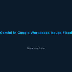 Gemini en Google Workspace: soluciona sus fallas de acceso