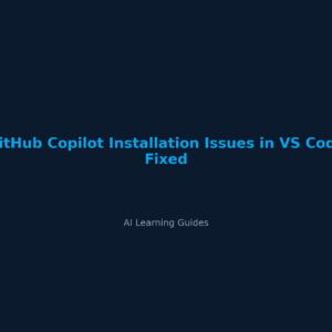GitHub Copilot no funciona en VS Code: guía de reparación