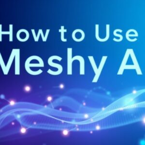 Meshy AI: Genera Modelos 3D Desde Texto para Juegos y Productos