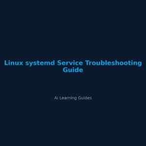 Errores de servicios systemd en Linux: guía de diagnóstico