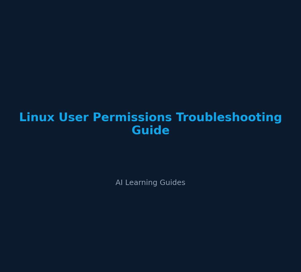 Permisos en Linux: por qué "Permission denied" y cómo arreglarlo