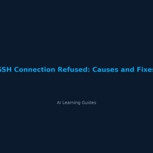 SSH "Connection refused": causas reales y arreglos