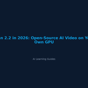Wan 2.2 en 2026: Video AI Open-Source en Tu Propia GPU - ailearningguides.com