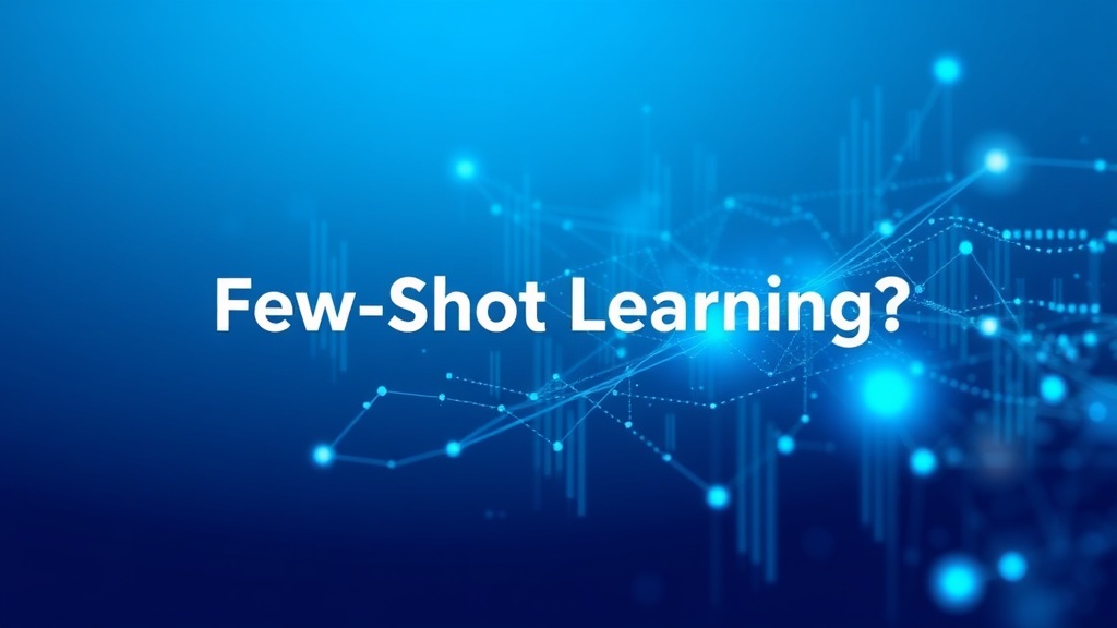 Few-Shot Learning: enseña a la IA con solo unos ejemplos