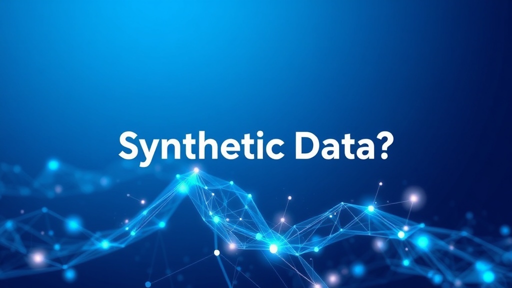 Qué Son los Datos Sintéticos: Datos Artificiales Que Entrenan IA Real