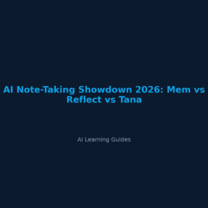 AI Note-Taking Showdown 2026: Mem vs Reflect vs Tana - ailearningguides.com