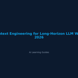 Context Engineering for Long-Horizon LLM Work 2026 - ailearningguides.com