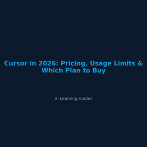 Cursor in 2026: Pricing, Usage Limits & Which Plan to Buy - ailearningguides.com